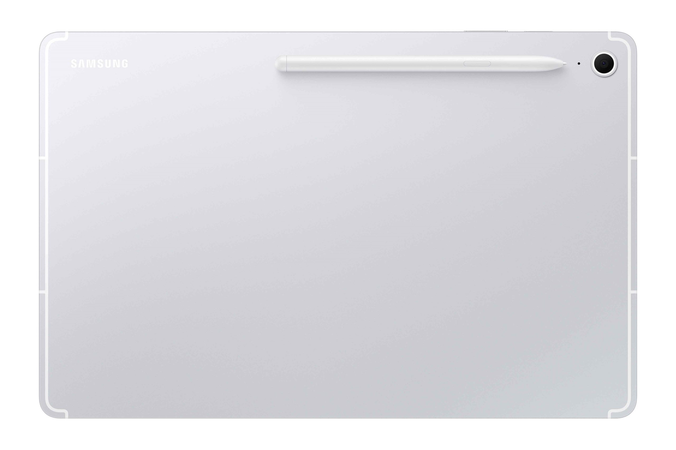 【新聞照片4】Galaxy Tab S10 FE 流星銀 背面 scaled 三星 Galaxy Tab S10 FE 系列登台:AI 智慧升級、大螢幕高效能 【新聞照片4】Galaxy Tab S10 FE 流星銀 背面 scaled