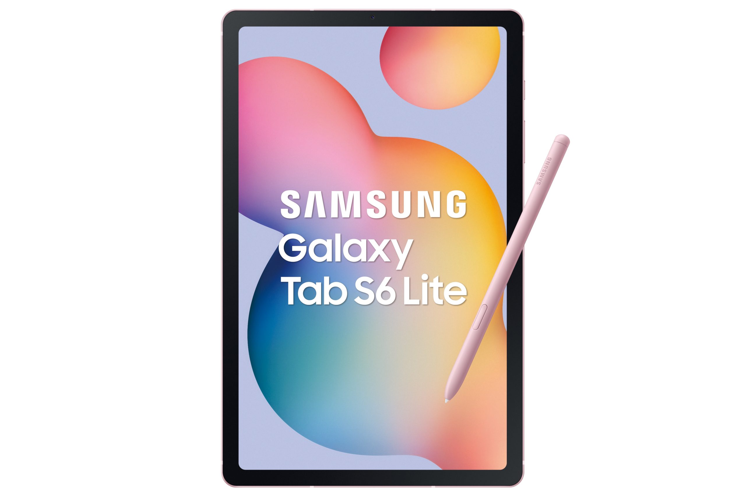 三星推出 10.4 吋平板 Galaxy Tab S6 Lite (2024) 預計 4 月初上市 【新聞照片5】Galaxy Tab S6 Lite 2024粉出色 正面 scaled
