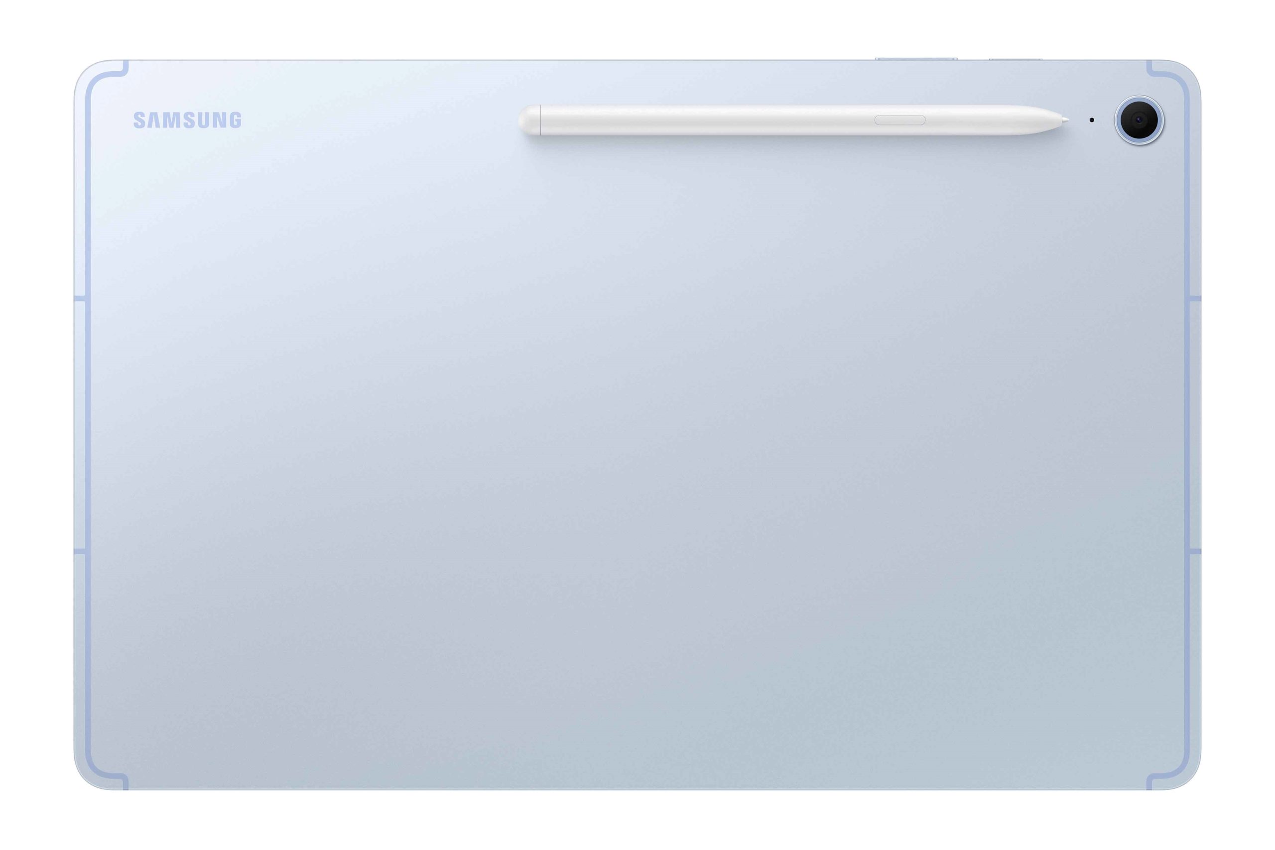 【新聞照片6】Galaxy Tab S10 FE 天幕藍 背面 scaled 三星 Galaxy Tab S10 FE 系列登台:AI 智慧升級、大螢幕高效能 【新聞照片6】Galaxy Tab S10 FE 天幕藍 背面 scaled