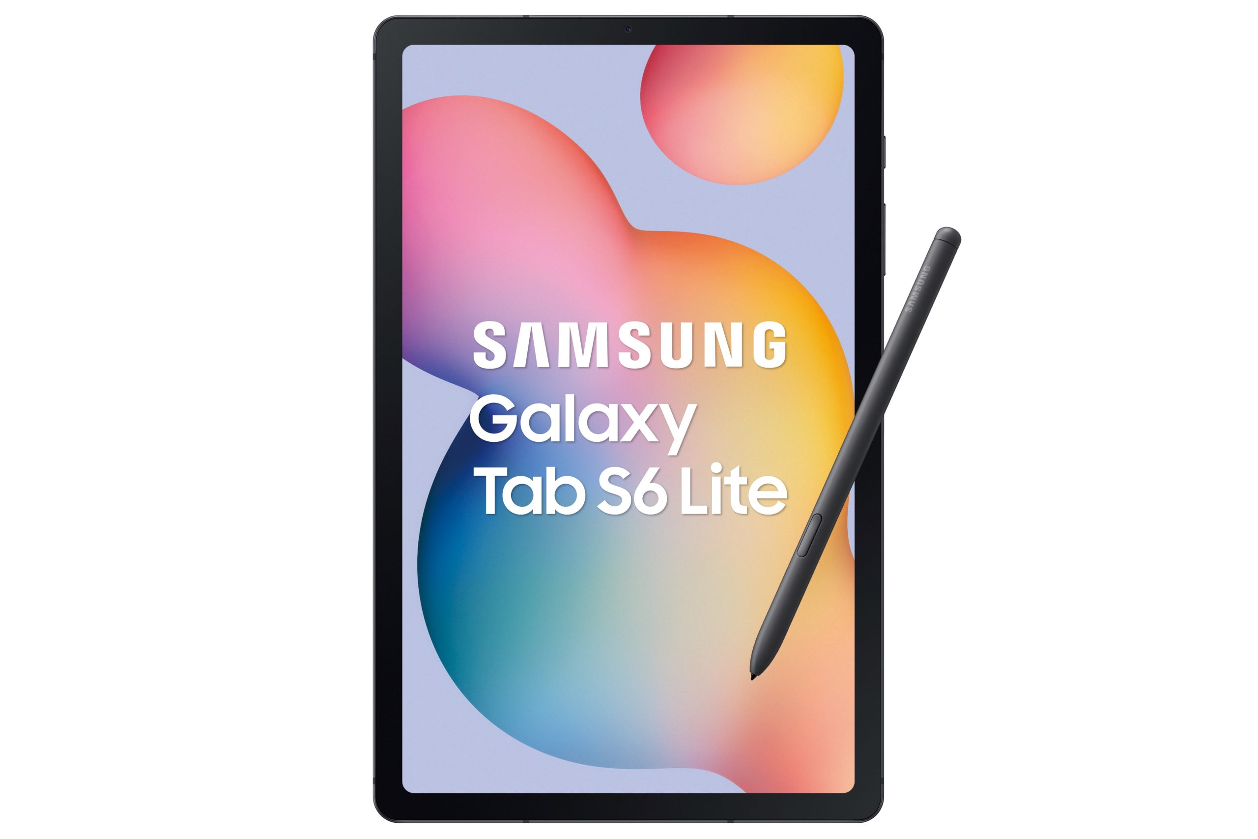 三星推出 10.4 吋平板 Galaxy Tab S6 Lite (2024) 預計 4 月初上市 【新聞照片7】Galaxy Tab S6 Lite 2024灰常酷 正面 scaled
