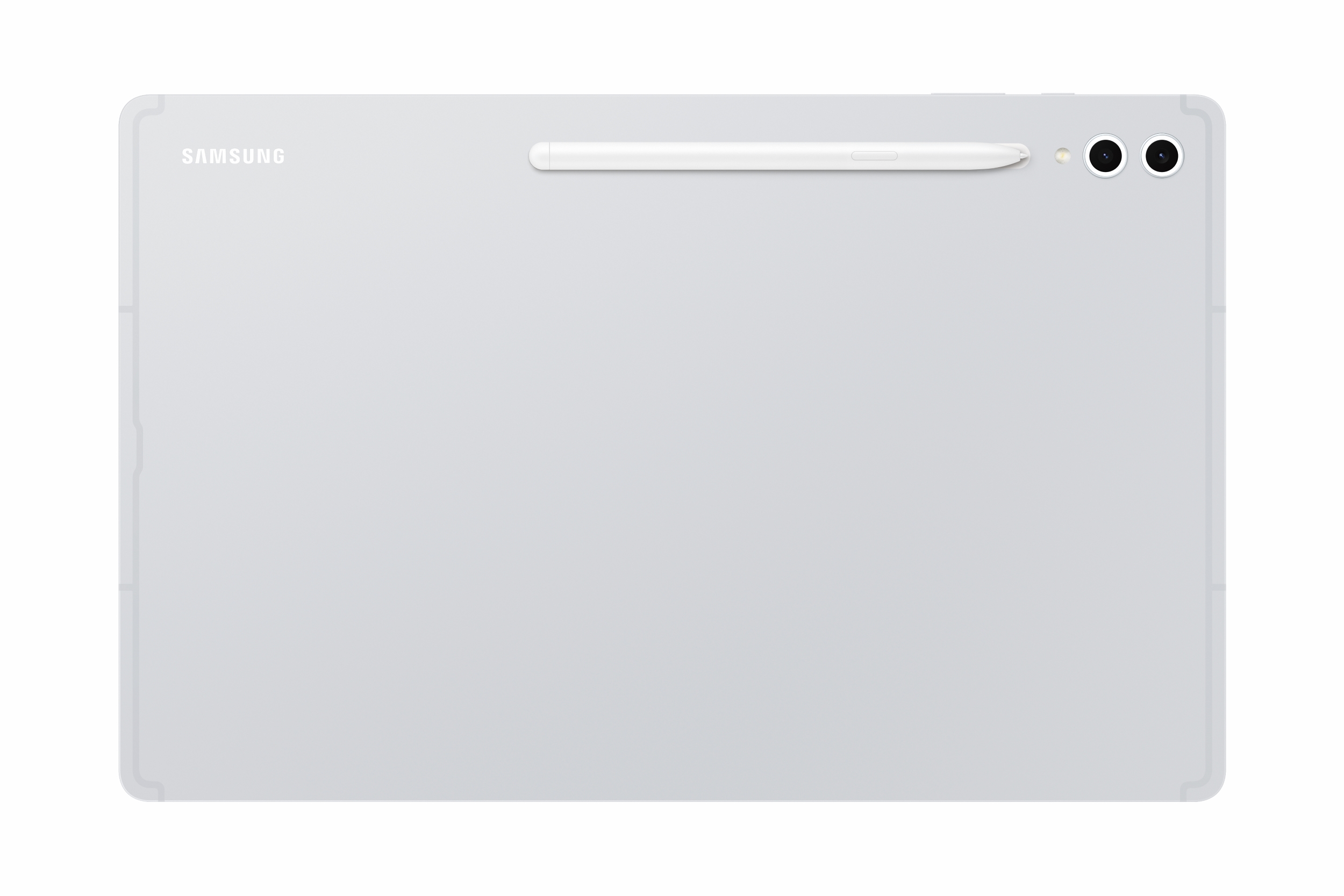 【新聞稿照片06】Galaxy Tab S10 Ultra 鉑金銀 背面 三星 Galaxy Tab S10 系列 10/4 在台開賣,售價 NTD32,990 起 【新聞稿照片06】Galaxy Tab S10 Ultra 鉑金銀 背面