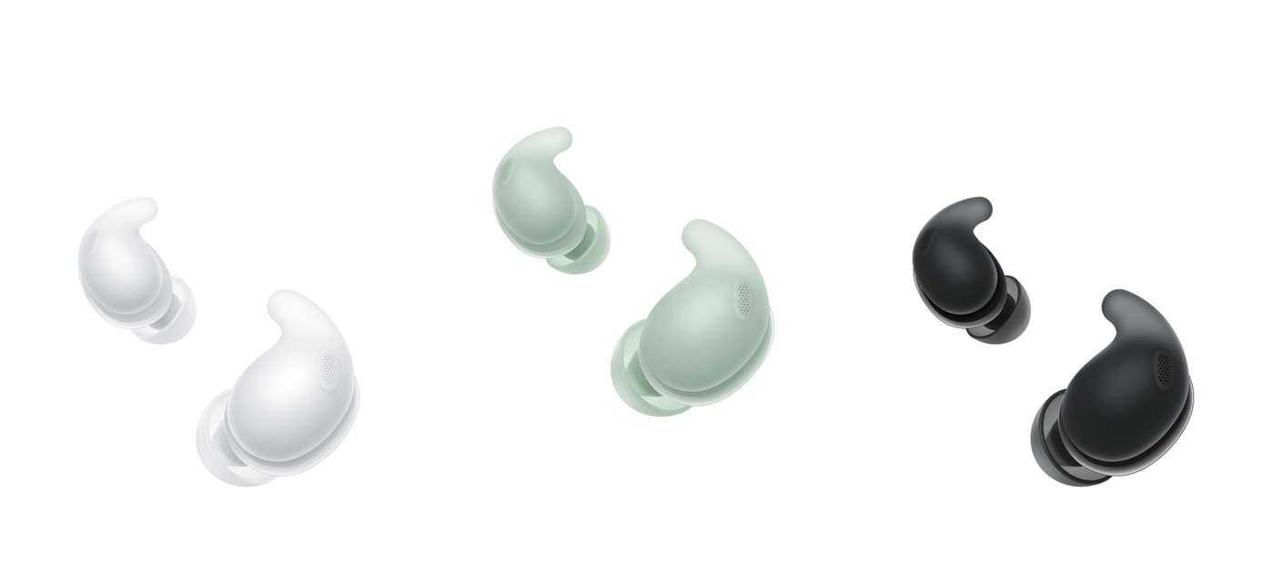 Sony 發表兩款全新的 LinkBuds 系列耳機，售價 NTD6,490 圖 2 全新LinkBuds Fit真無線降噪耳機黑、白、綠三色