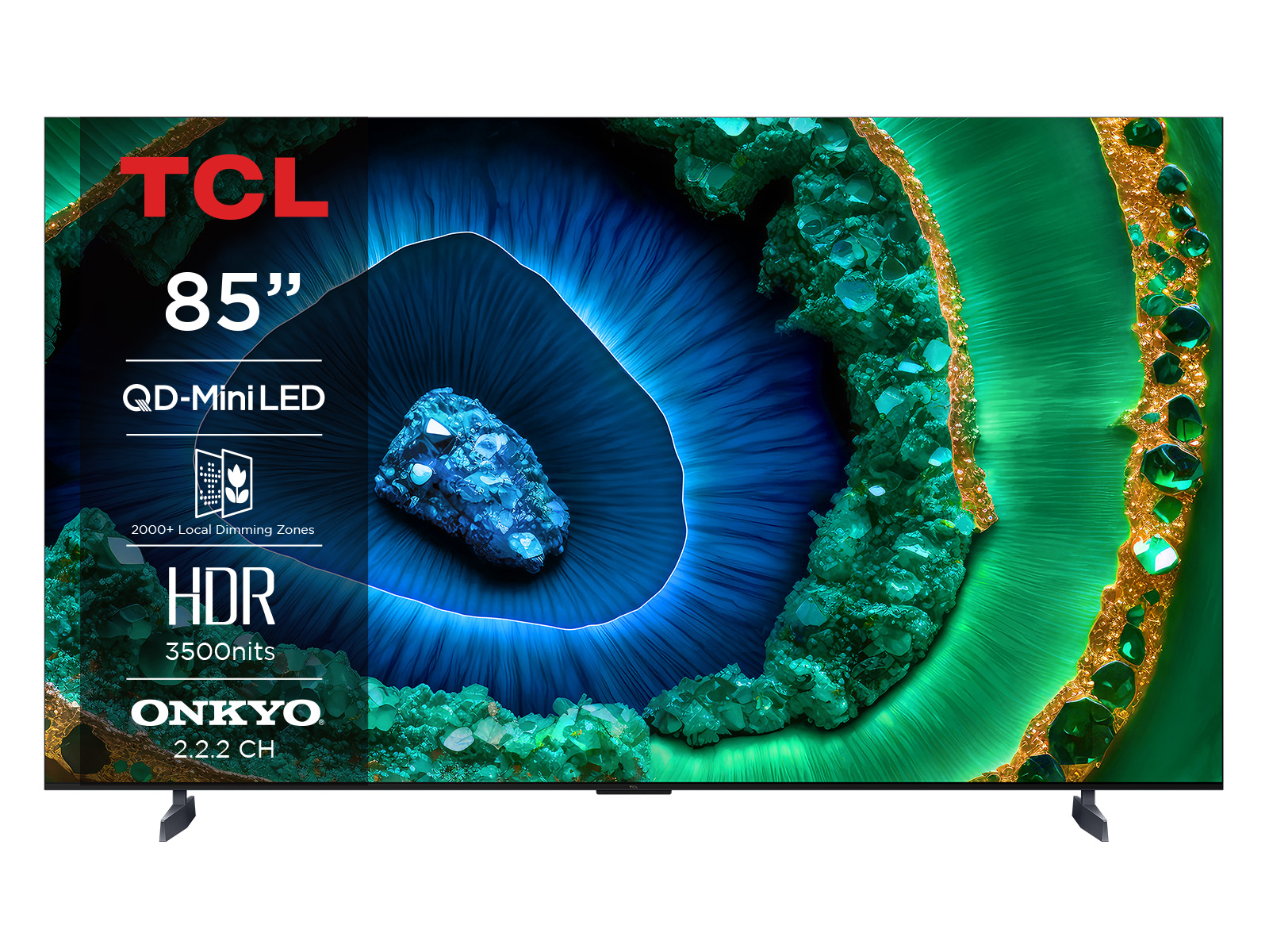 TCL 2024 四款美型 AI 智慧顯示器登台，頂規 85" 大尺寸十萬有找 圖2 1、TCL新機各種規格皆提供75吋、85吋大螢幕顯示器供消費者選購。