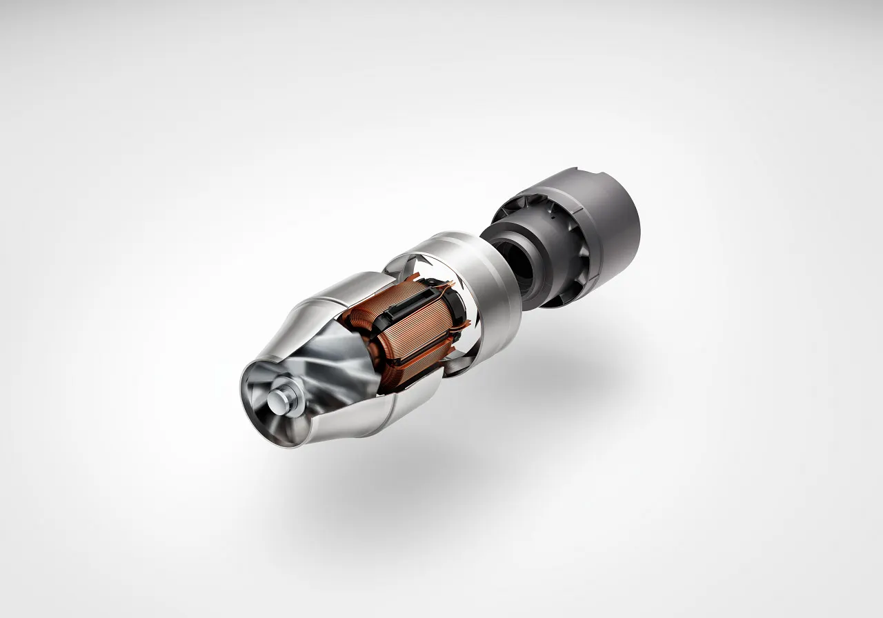 Dyson PencilVac™ Fluffycones 「鉛筆吸塵器」纖巧登台 圖2 2：Dyson PencilVac™ Fluffycones鉛筆吸塵器在直徑僅38毫米的機身中，搭載Dyson迄今最小、最快的馬達，於輕巧外型與強勁清潔效能方面取得完美平衡。