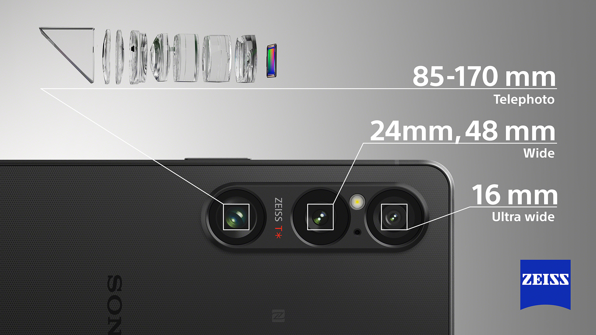 Sony Xperia 1 VI 發表：大家的心聲 Sony 真的聽進去了，但⋯ 圖說二、Xperia 1 VI 全新望遠光學變焦鏡頭，長焦微距功能最近對焦距離僅4公分，可輕易捕捉清晰細節、創造優異淺景深效果。