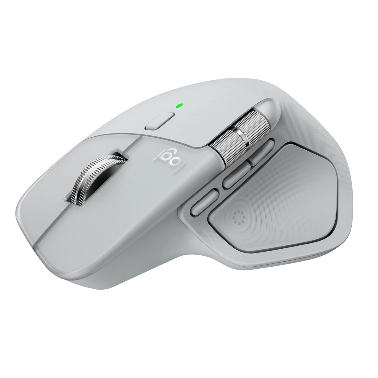 大High Resolution JPG MX Master 4 Pale Grey FRONT 3QTR Logitech MX Master 4 無線滑鼠正式登場!AI 快捷、觸覺回饋全面進化 大High Resolution JPG MX Master 4 Pale Grey FRONT 3QTR