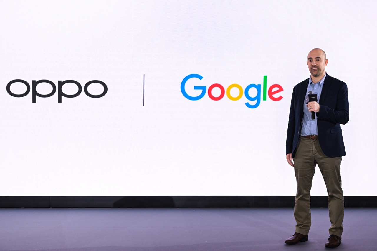 OPPO 全新 AI 戰略：攜手 Google 提供更安全、更全面的 AI 體驗 大OPPO攜手Google為全球用戶提供全面、安全、持續煥新的AI體驗。