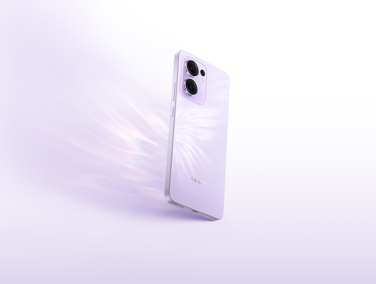 大Reno13 F 薄霧紫 OPPO Reno13 F 發布:最強 AI 中階機,水中攝影新標杆 大Reno13 F 薄霧紫