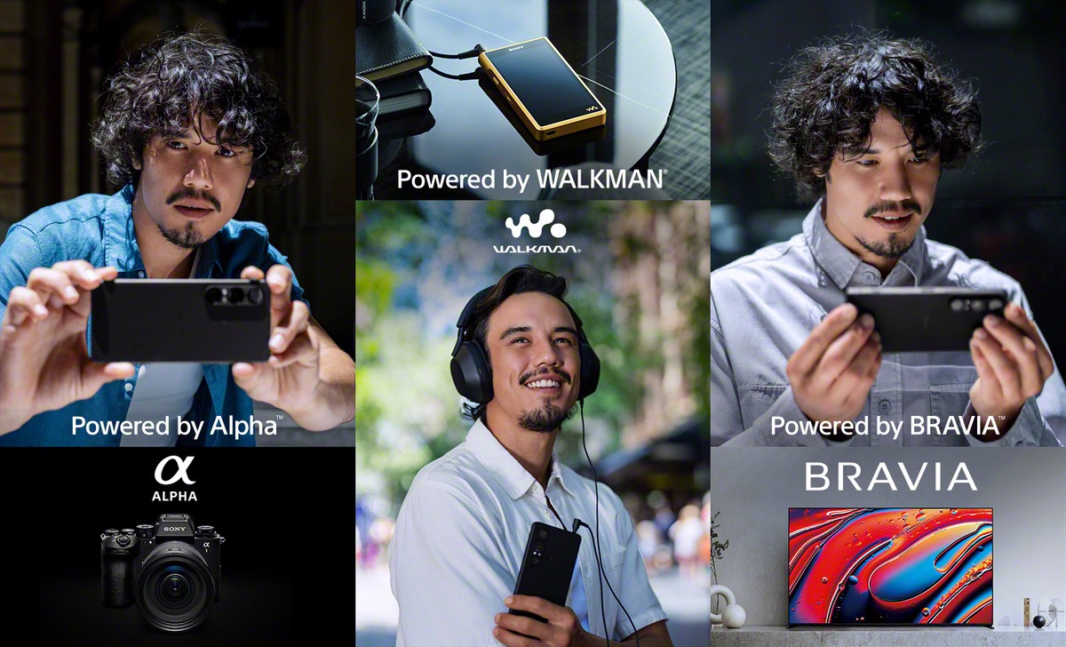 Sony Xperia 1 VII 發表：AI 加持，影像、音效與顯示體驗全面升級 大圖說二、Sony Xperia 1 VII整合集團α相機、WALKMAN與BRAVIA三大技術，導入Xperia Intelligence，運用即時AI技術強化影像、音訊與顯示等核心表現。