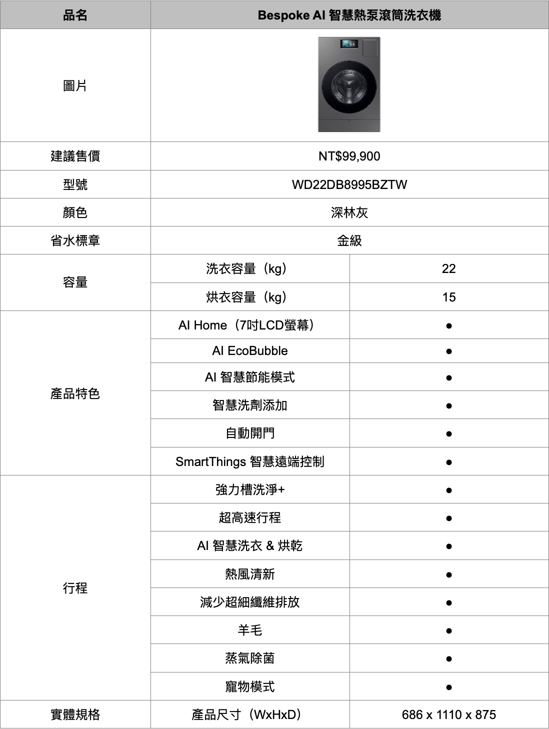 截圖 2025 01 02 下午4.22.07 三星 Bespoke 設計品味系列:熱泵滾筒洗衣機、電子衣櫥全新上市 截圖 2025 01 02 下午4.22.07